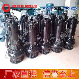 wqx型無堵塞潛水排污泵型號(hào)意義,排污泵產(chǎn)品特點(diǎn)